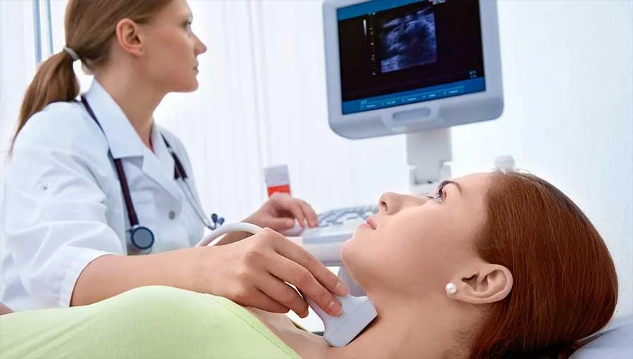 thyroid ultrasound scan
